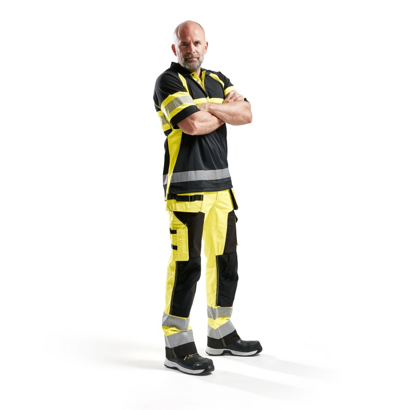 UV-Poloshirt High Vis Klasse 1