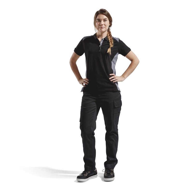 Dames poloshirt piqué