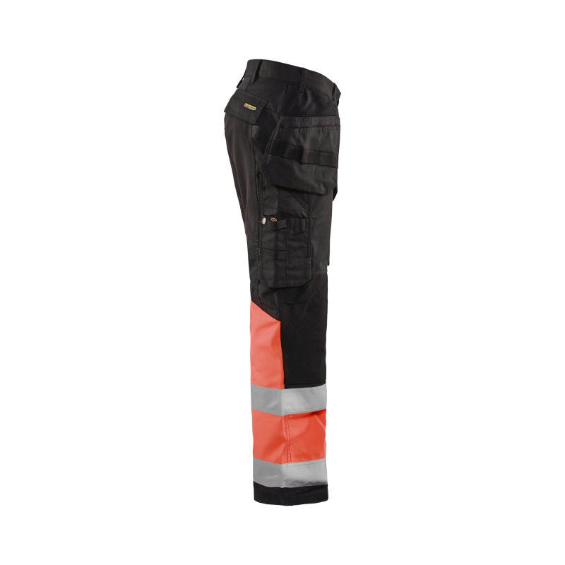 High Vis werkbroek met stretch