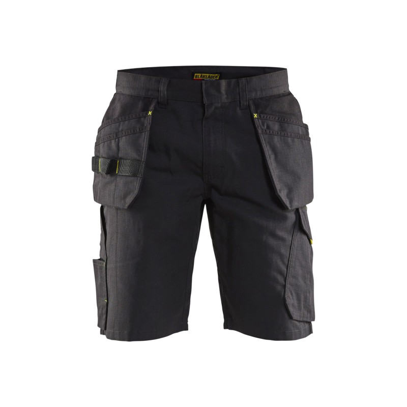 Service short met spijkerzakken