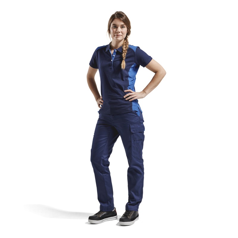 Dames poloshirt piqué