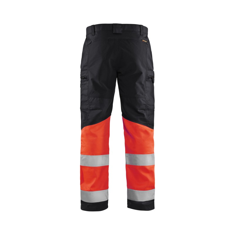 Werkbroek met stretch High Vis