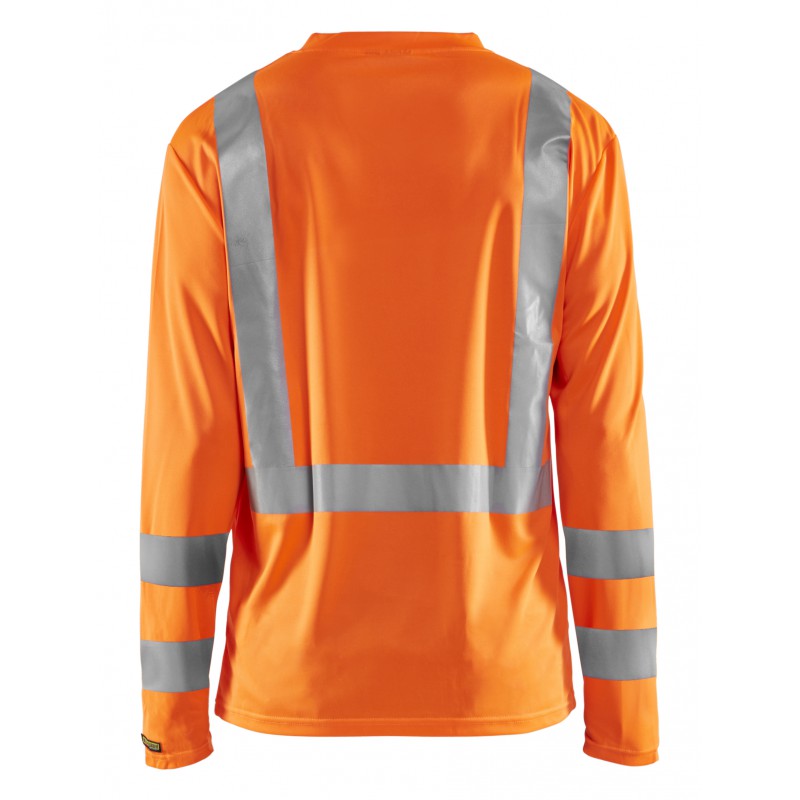 UV-T-shirt lange mouw High Vis