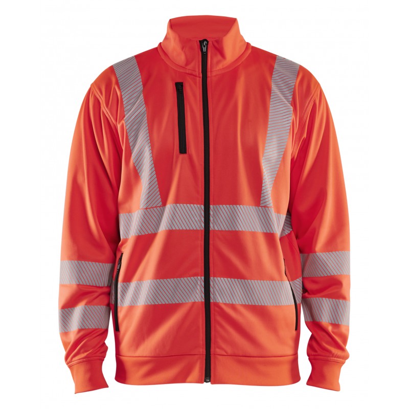High Vis Sweatshirt met rits High Vis Sweatshirt met rits