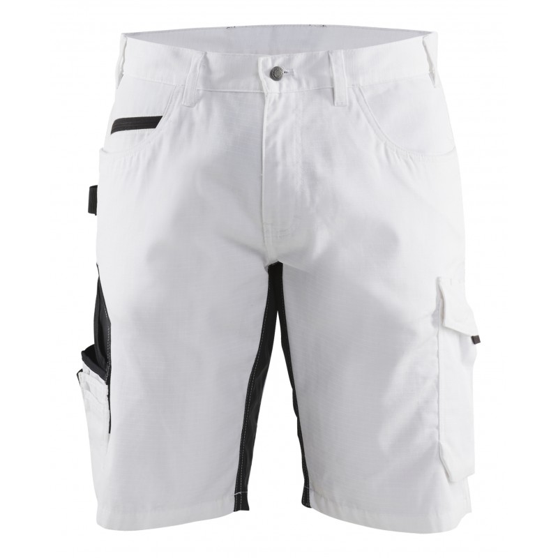 Schildersshorts met stretch