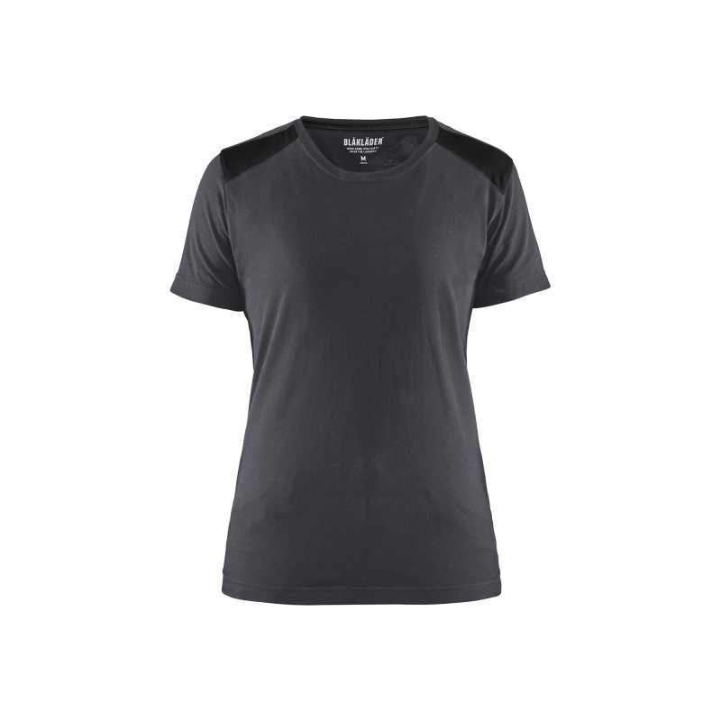 Dames T-shirt bi-colour Dames T-shirt bi-colour