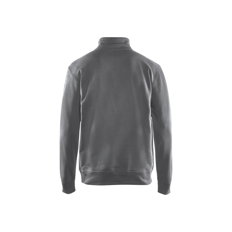 Sweatshirt met halve rits Sweatshirt met halve rits