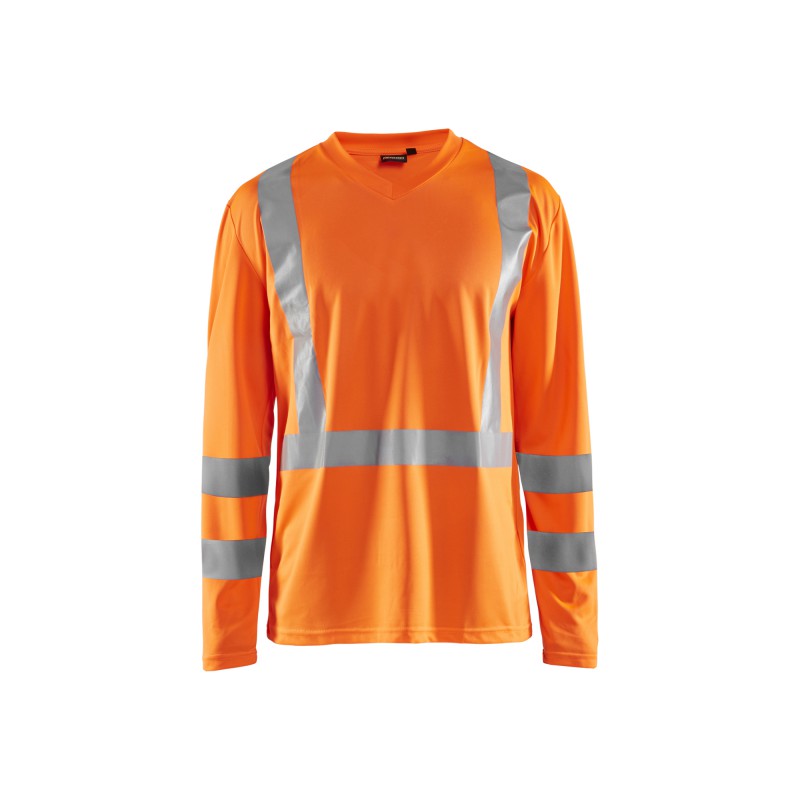 UV-T-shirt lange mouw High Vis