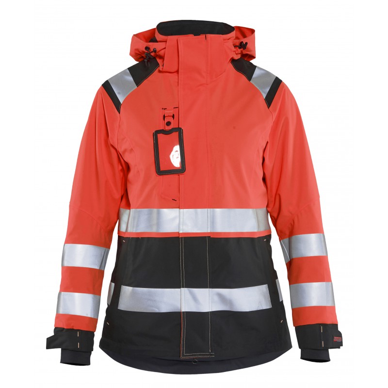Dames Shell jack High Vis