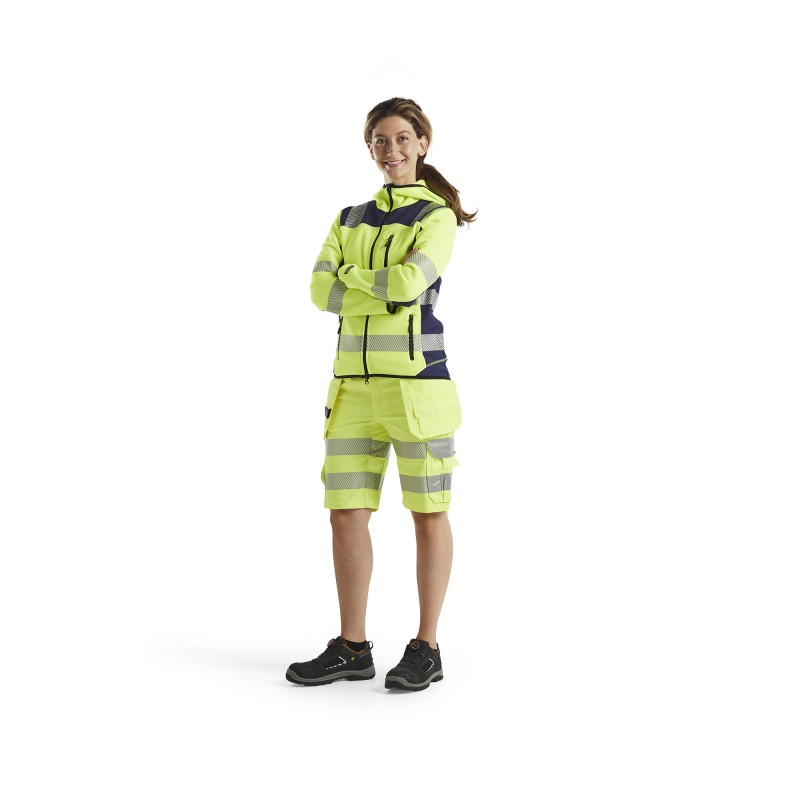Dames High Vis gebreid vest