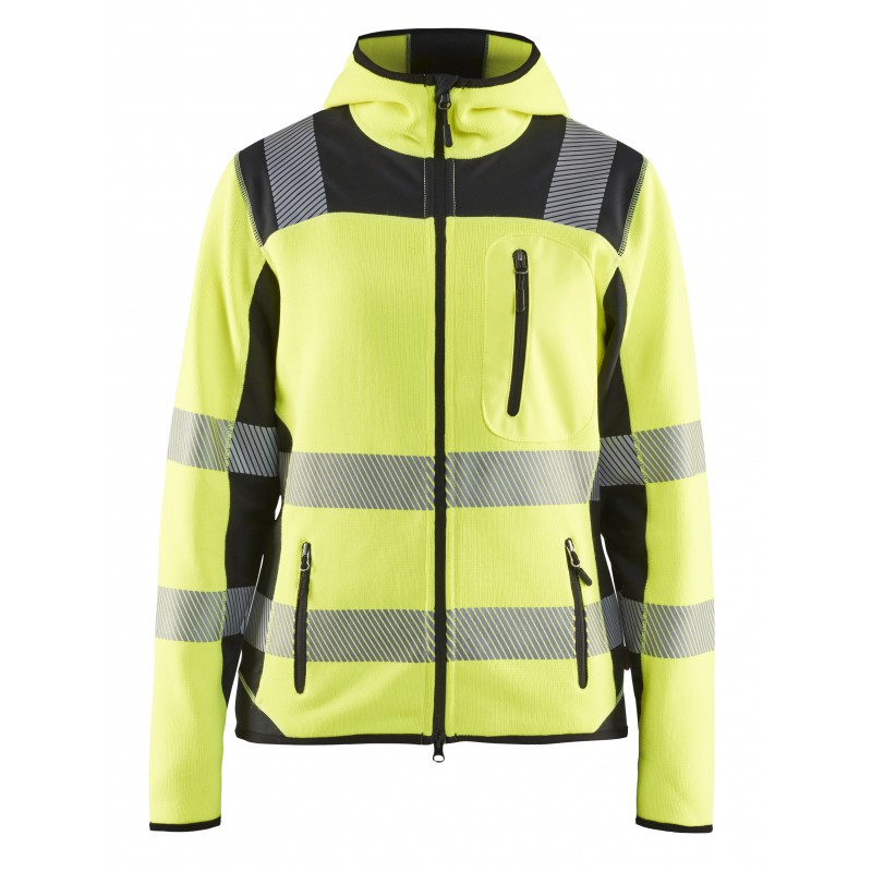 Dames High Vis gebreid vest