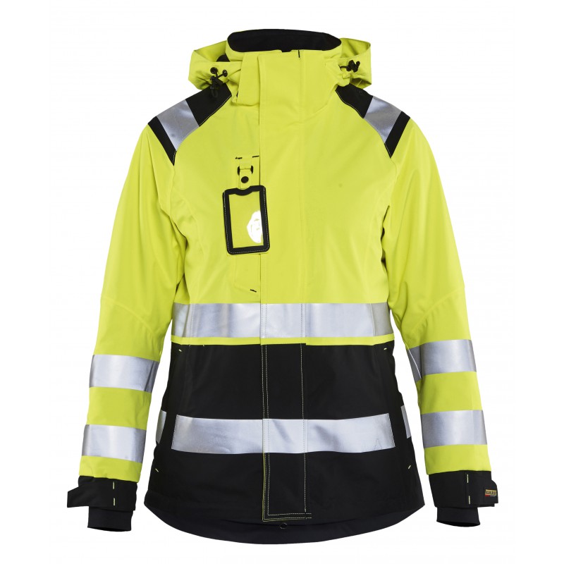 Dames Shell jack High Vis