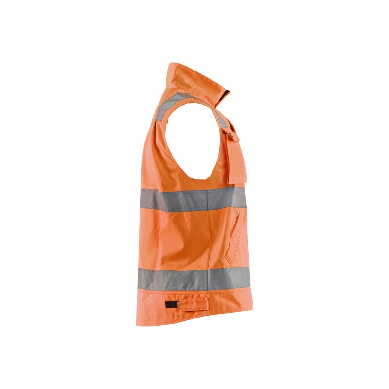 Werkvest. Ongevoerd High Vis