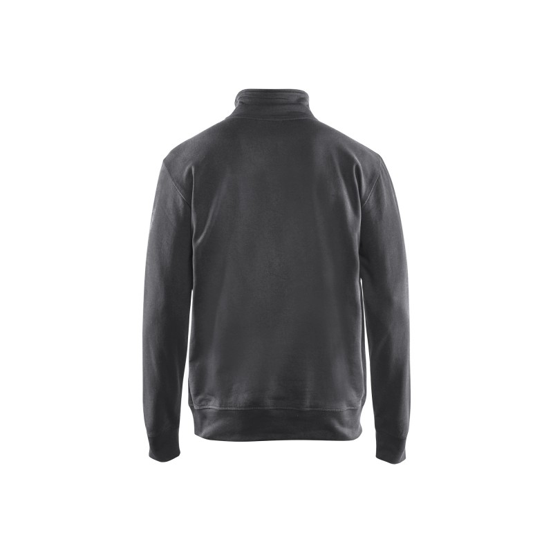 Sweatshirt met halve rits Sweatshirt met halve rits
