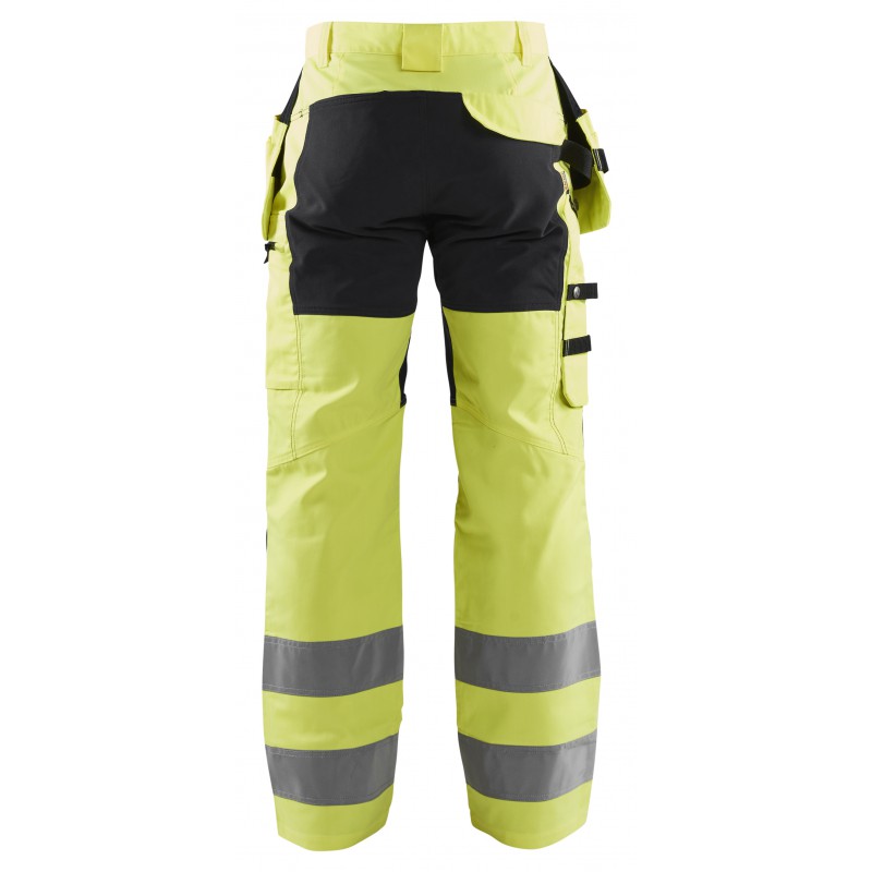 Werkbroek met stretch High Vis