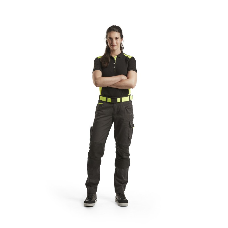 Dames poloshirt piqué