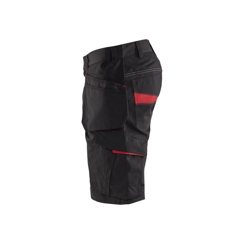 Service short met spijkerzakken