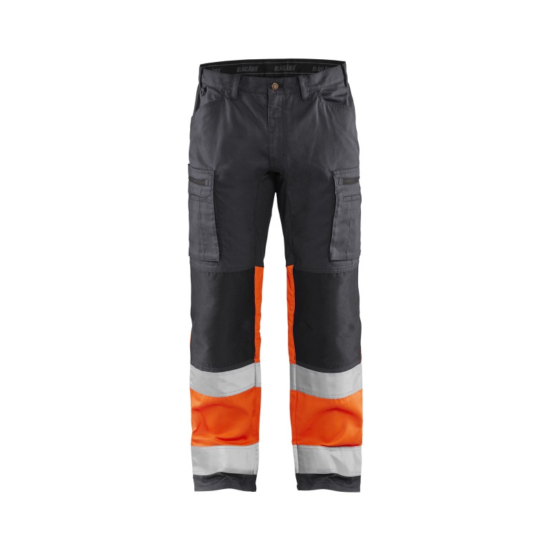 Werkbroek met stretch High Vis