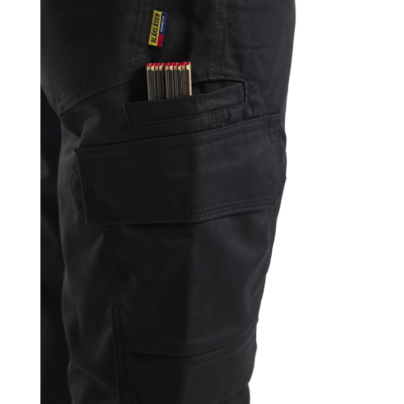 Industrie werkbroek stretch met kniezakken