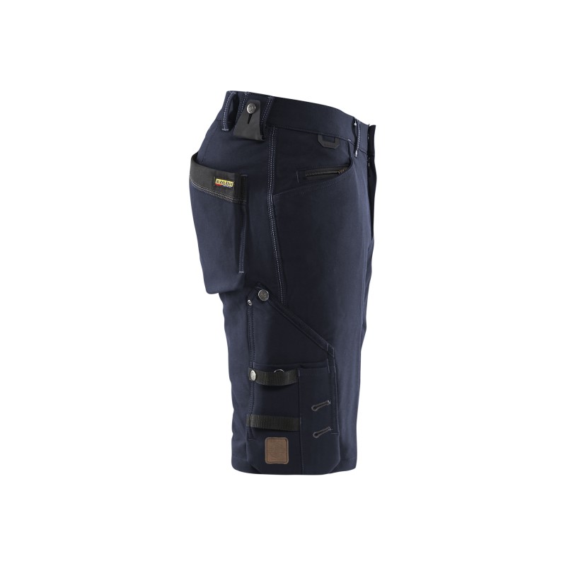 Short 4-weg stretch X1900 zonder spijkerzakken