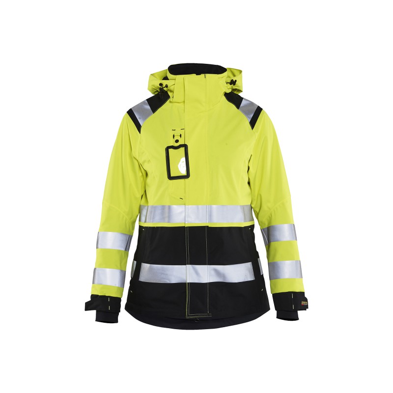 Dames Shell jack High Vis