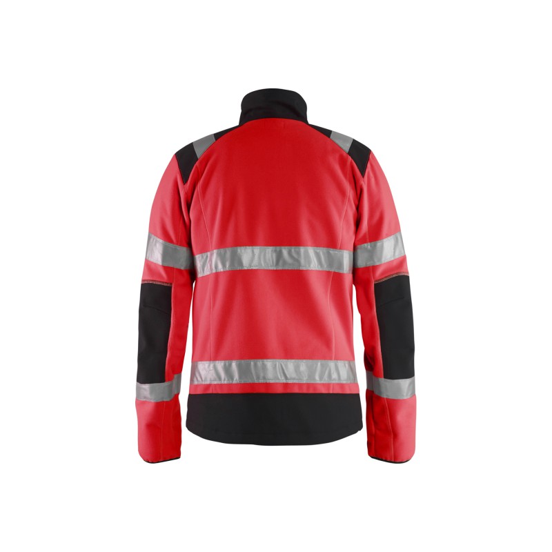 Winddicht Fleecejack High Vis