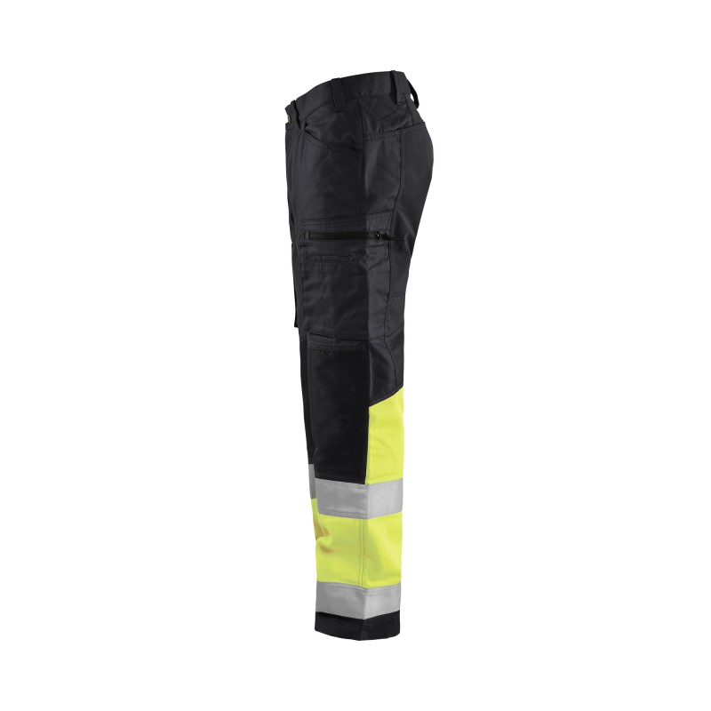 Werkbroek met stretch High Vis