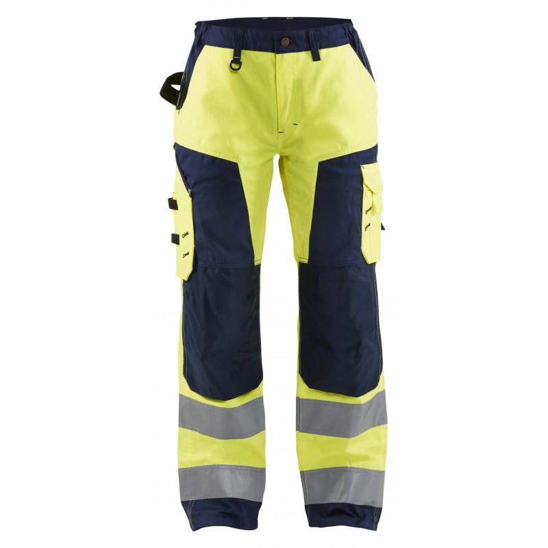 Dames werkbroek High Vis zonder spijkerzakken