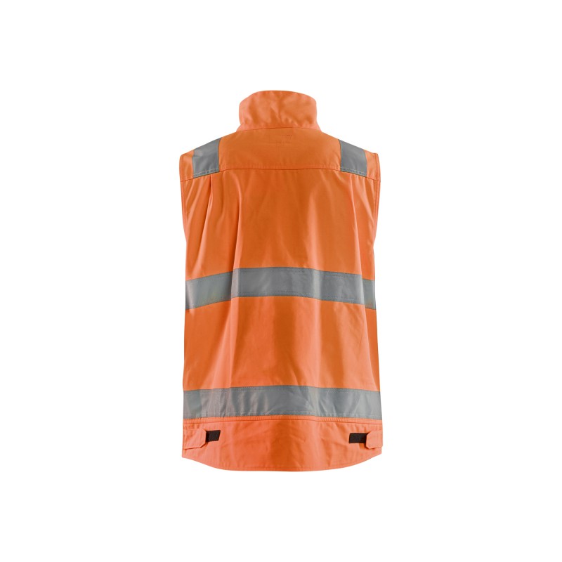 Werkvest. Ongevoerd High Vis