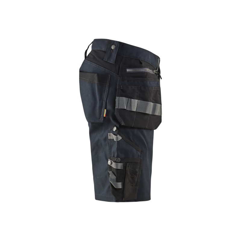 Short met stretch en spijkerzakken