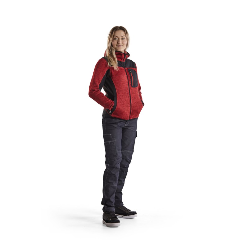 Dames Vest met Softshell