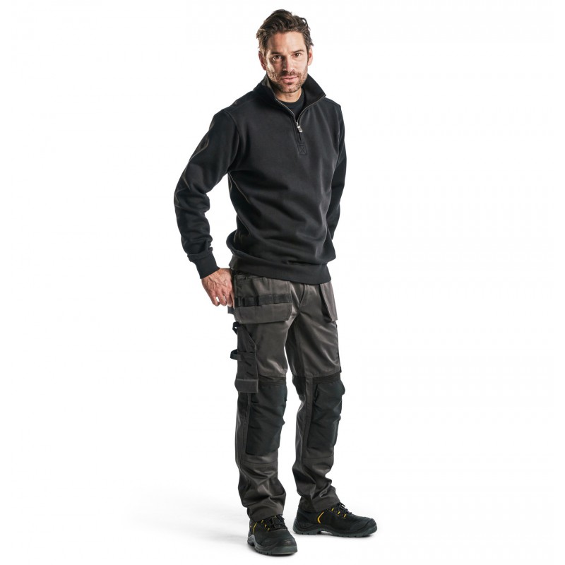 Sweatshirt Jersey 1/2 rits
