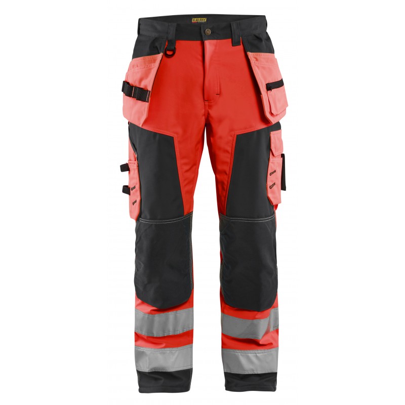 Werkbroek softshell High Vis