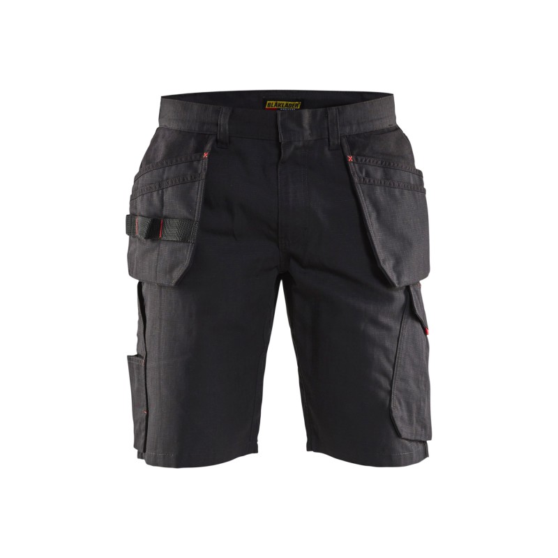 Service short met spijkerzakken