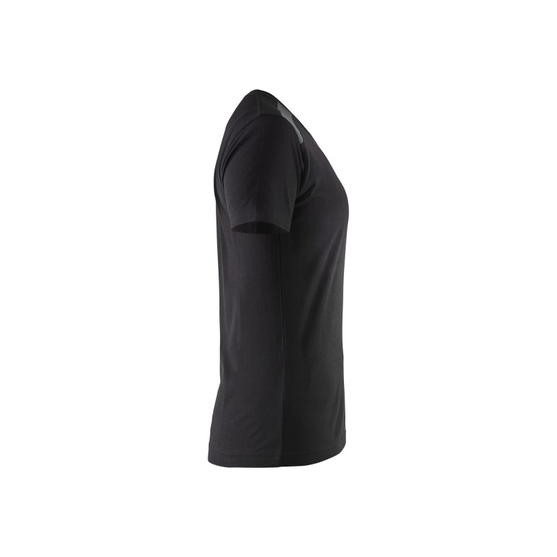 Dames T-shirt bi-colour Dames T-shirt bi-colour