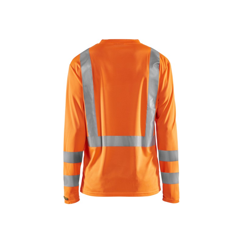 UV-T-shirt lange mouw High Vis