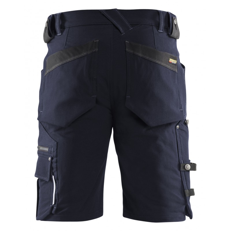 Short 4-weg stretch X1900 zonder spijkerzakken