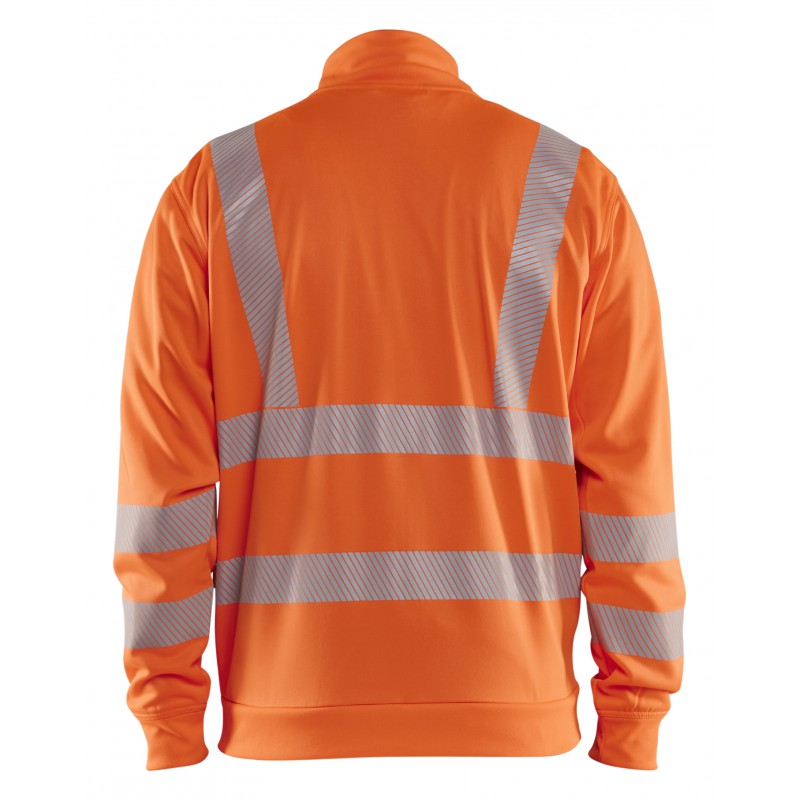 High Vis Sweatshirt met rits High Vis Sweatshirt met rits