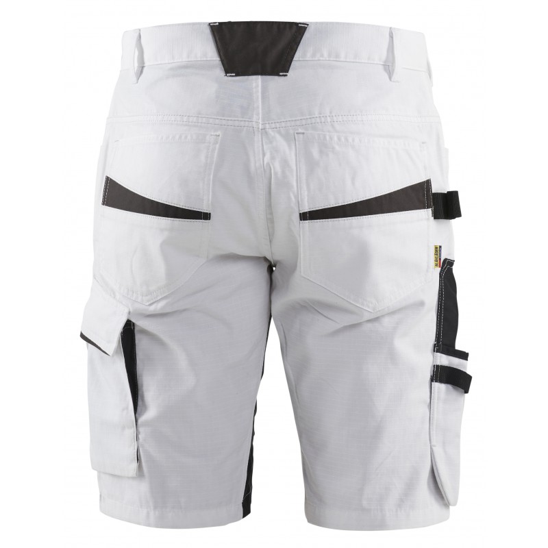 Schildersshorts met stretch