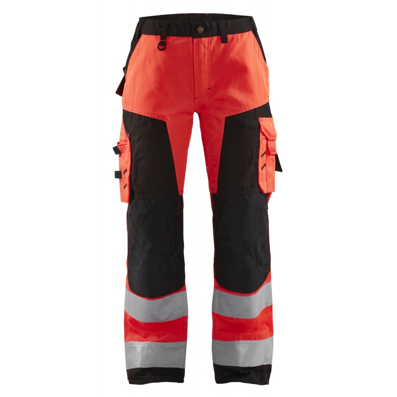 Dames werkbroek High Vis zonder spijkerzakken