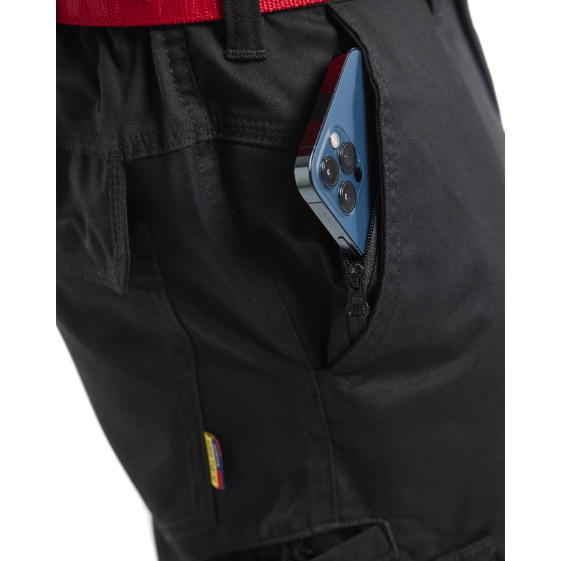 Industrie werkbroek stretch met kniezakken