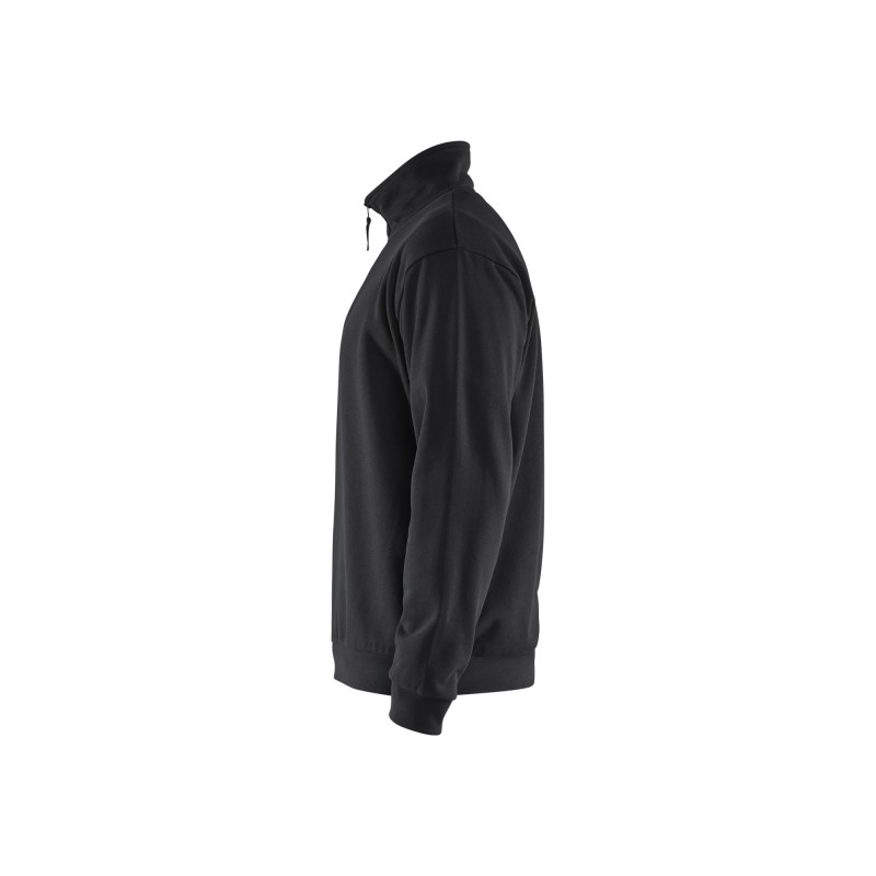 Sweatshirt met halve rits Sweatshirt met halve rits