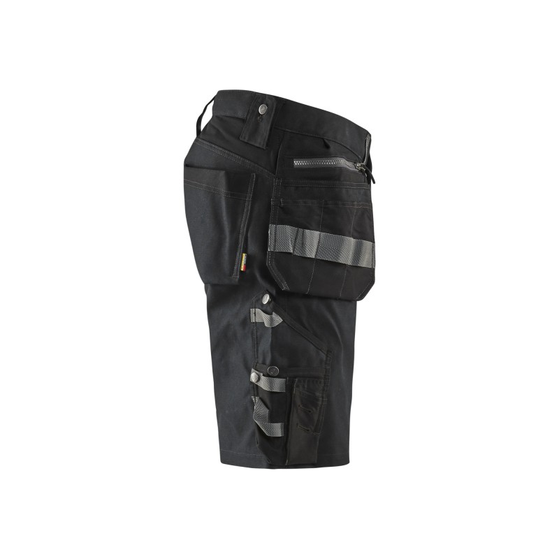 Short met stretch en spijkerzakken