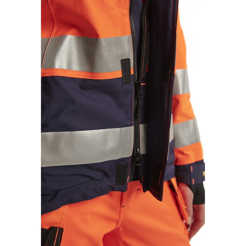 Dames Shell jack High Vis