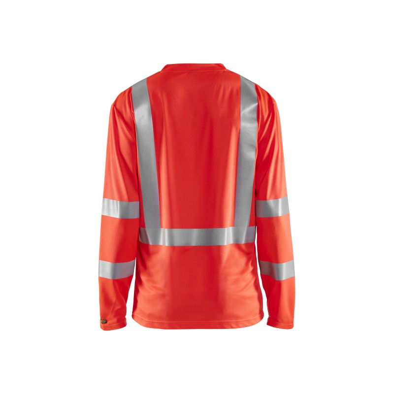 UV-T-shirt lange mouw High Vis