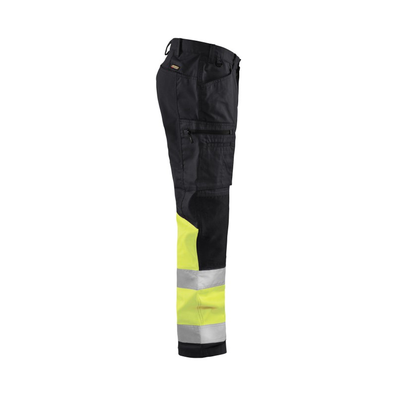 Werkbroek met stretch High Vis