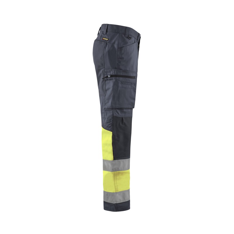 Werkbroek met stretch High Vis