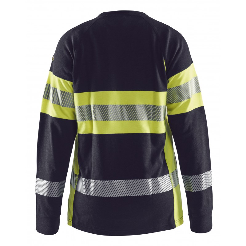 Vlamvertragend dames-T-shirt met lange mouwen