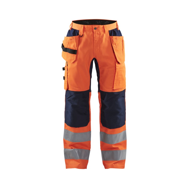 Werkbroek met stretch High Vis