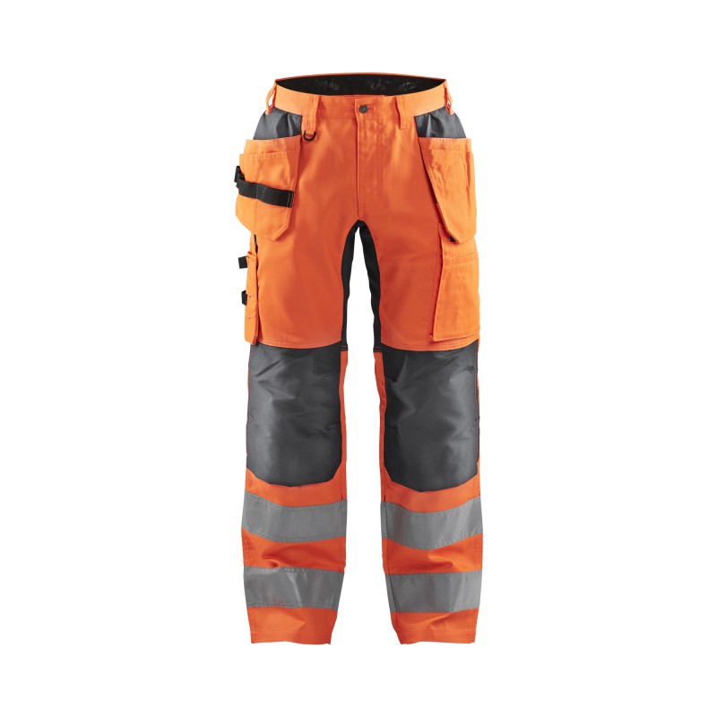 Werkbroek met stretch High Vis